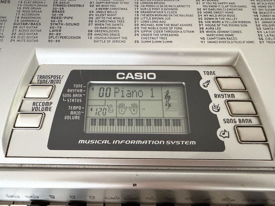 Teclado Casio CTK-496