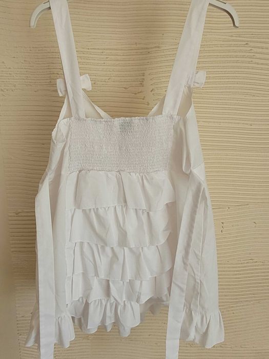 Biały top rozmiar 42 damski