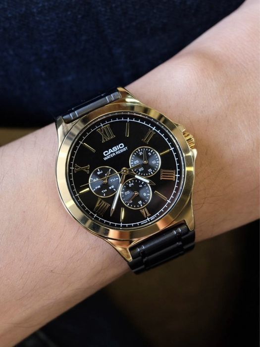 Годинник чоловічий Casio MTP-V300GB-1A Оринінал Гарантія Часы Касио