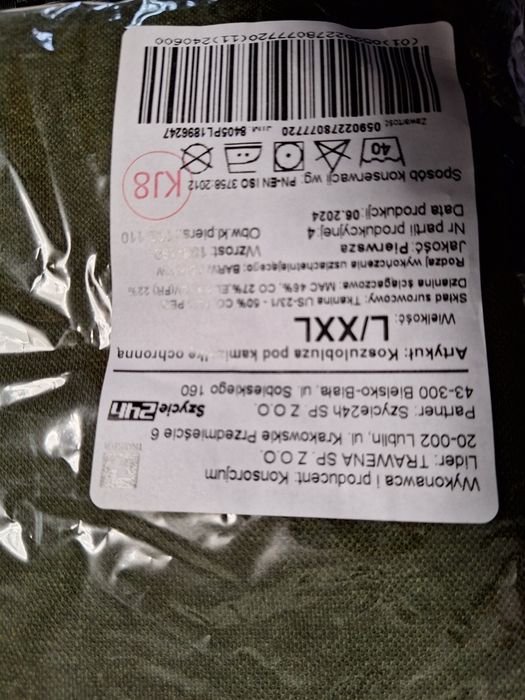 Koszulo-Bluza pod kamizelkę L/XXL