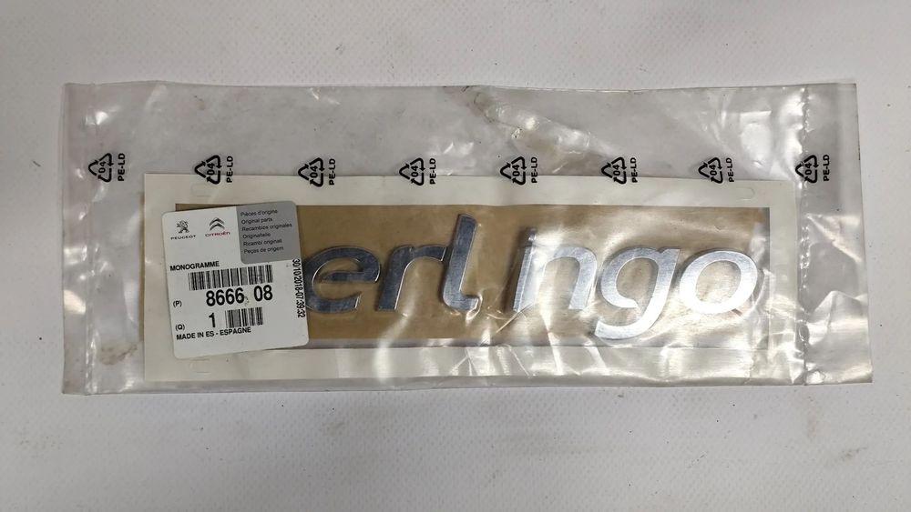 CITROEN BERLINGO EMBLEMAT NAPIS PSA 866608