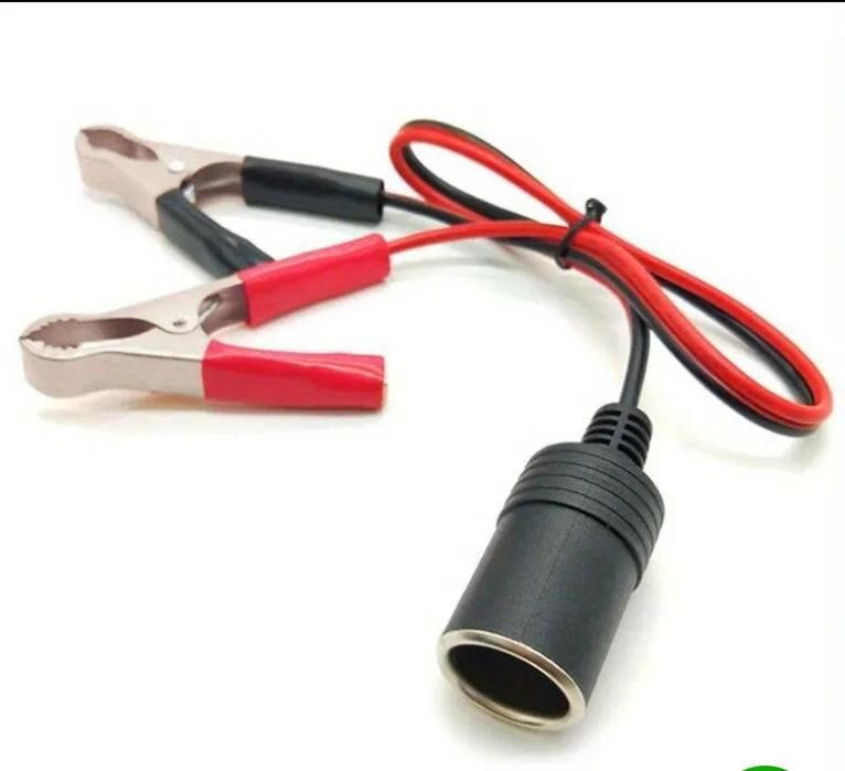 Адаптер переходник с аккумулятора на автомобильный прикуриватель