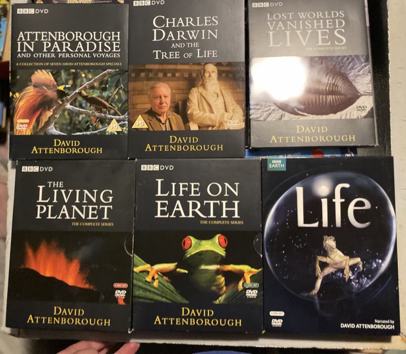 BBC box live + charles darwin + living planet +