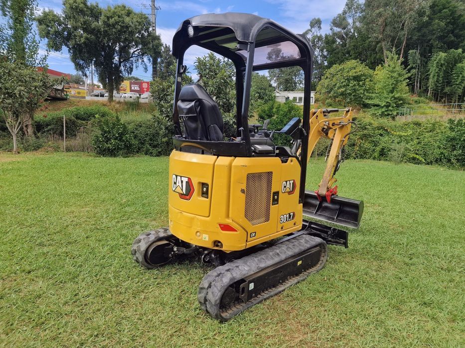 Mini escavadora cat 1.7 tn