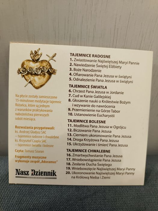 DVD Fatima Ratunek dla dusz.Roważania