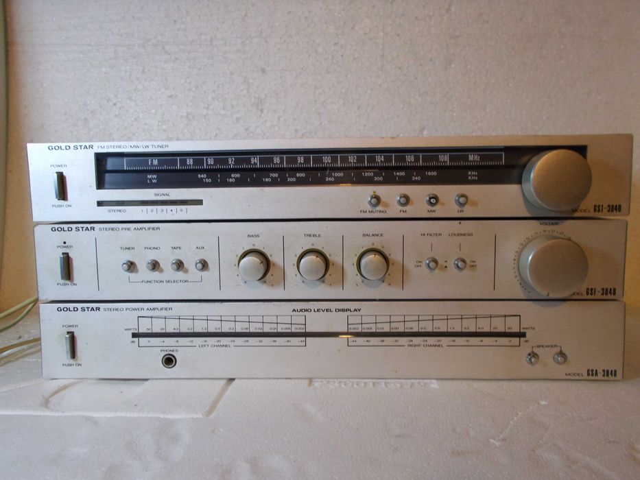 Музыкальный центр  GOLD STAR GSA -3040 PRE 3040 Tuner GST-3040 Стойка
