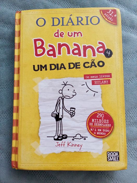 Livro Diario de um banana. Um dia de cão.