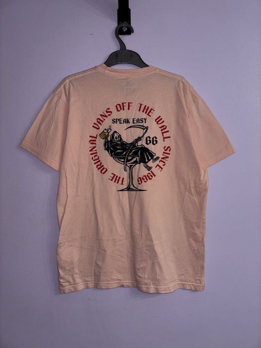 Футболка Vans персиковая