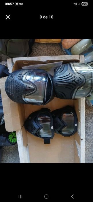 Vendo material de paintball