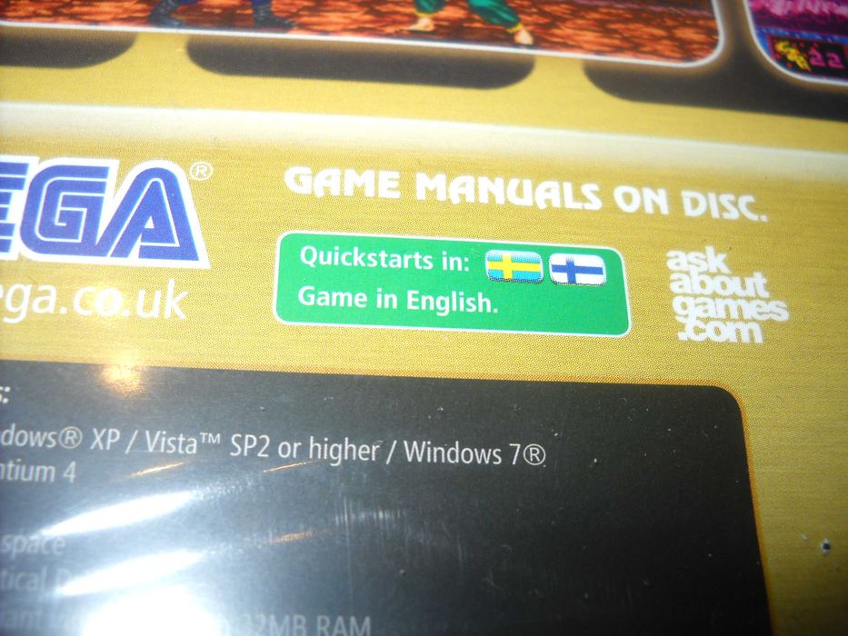 SEGA Mega Drive Classic Collection Gold Edition PC Nowa Folia + Gratis