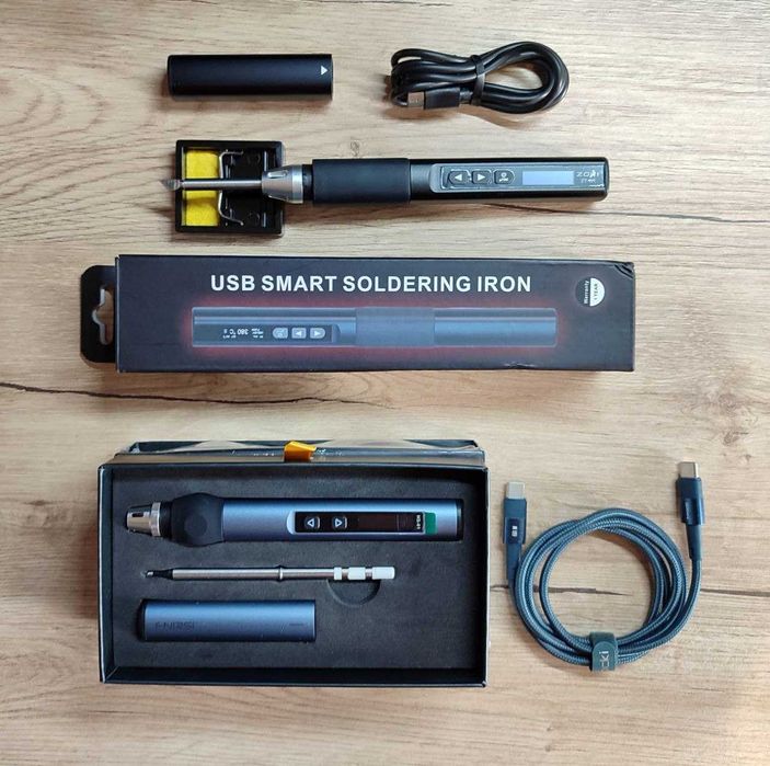 Акція до 30.12 Портативний розумний паяльник Zoyi ZT-N1 | Zoyi ZT-N2