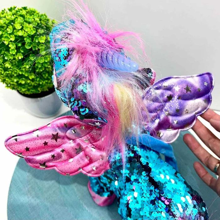 Іграшка м'яка інтерактивна Казкова конячка звук(M 6202 I UA) Розд/Дроп