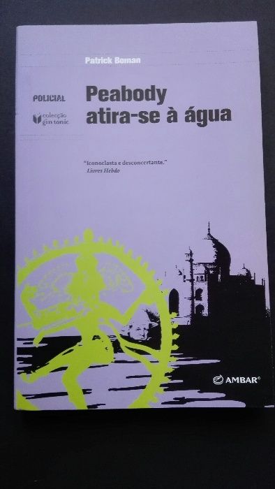 Livro "Peabody atira-se à Água" de Patrick Boman