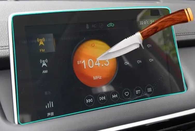 Броньована гідрогелева плівка для екрану навігатора трекера