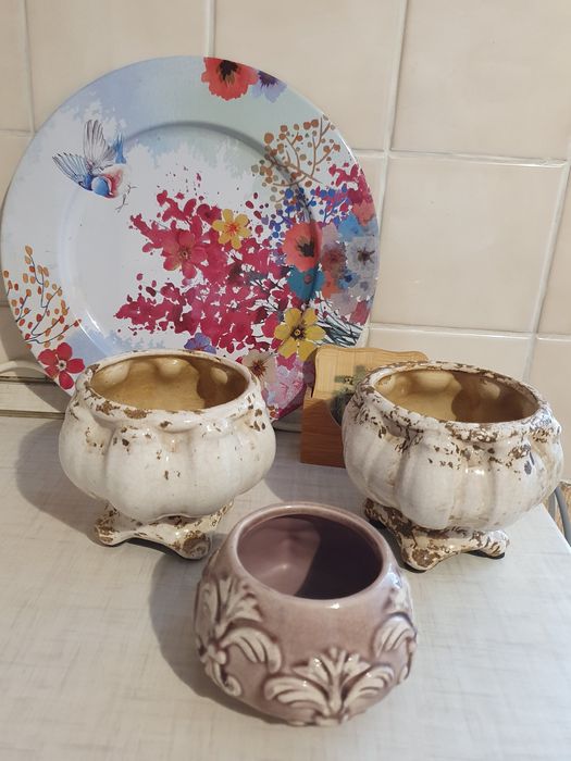 Декоративные цветочные горшки Италия