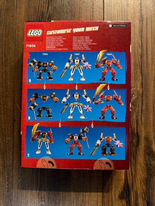 Nowe Klocki LEGO Ninjago Żywiołowy robót ziemski Cole’a Mech Żywiołu