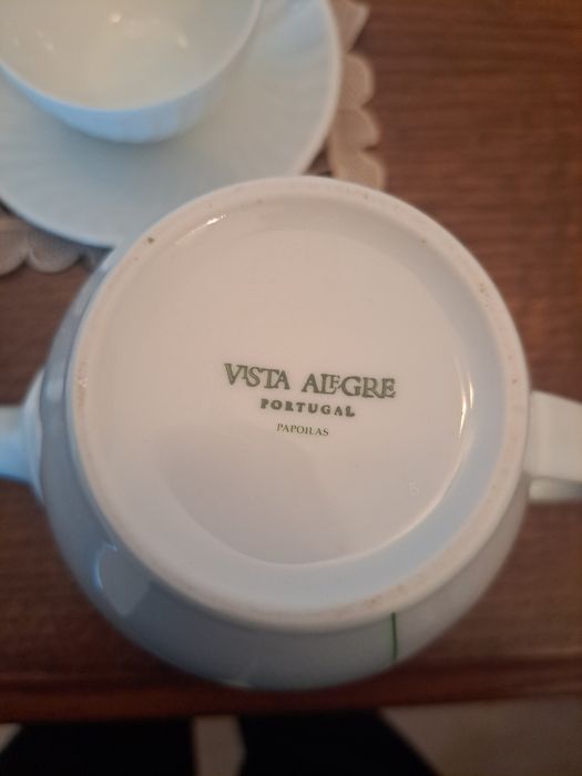 Servivo de cha em porcelana Vista Alegre