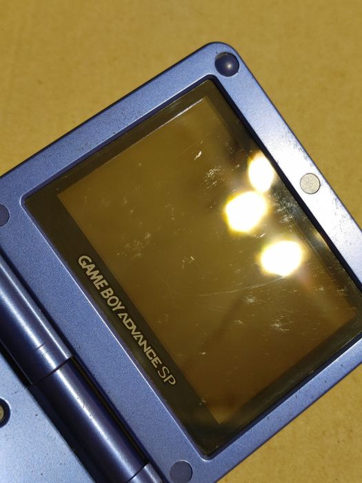 Nintendo game boy advanced SP AGS-101 + картридж игра + зарядка