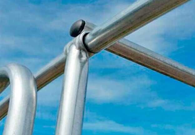 Estufa Agrícola 8mx3mx2,3m - estrutura forte c/ 9 arcos