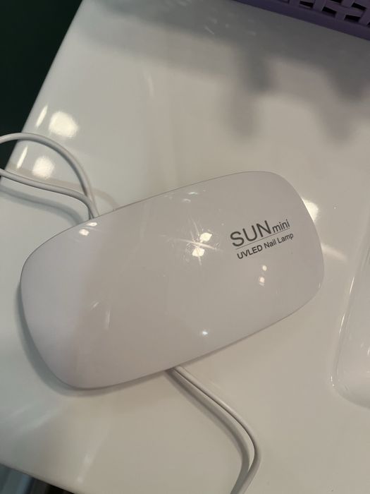 Luz UV unhas.