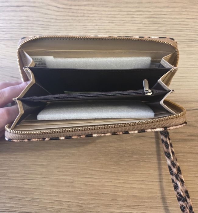 Portfel Damski w Panterkę Jaśniejszy