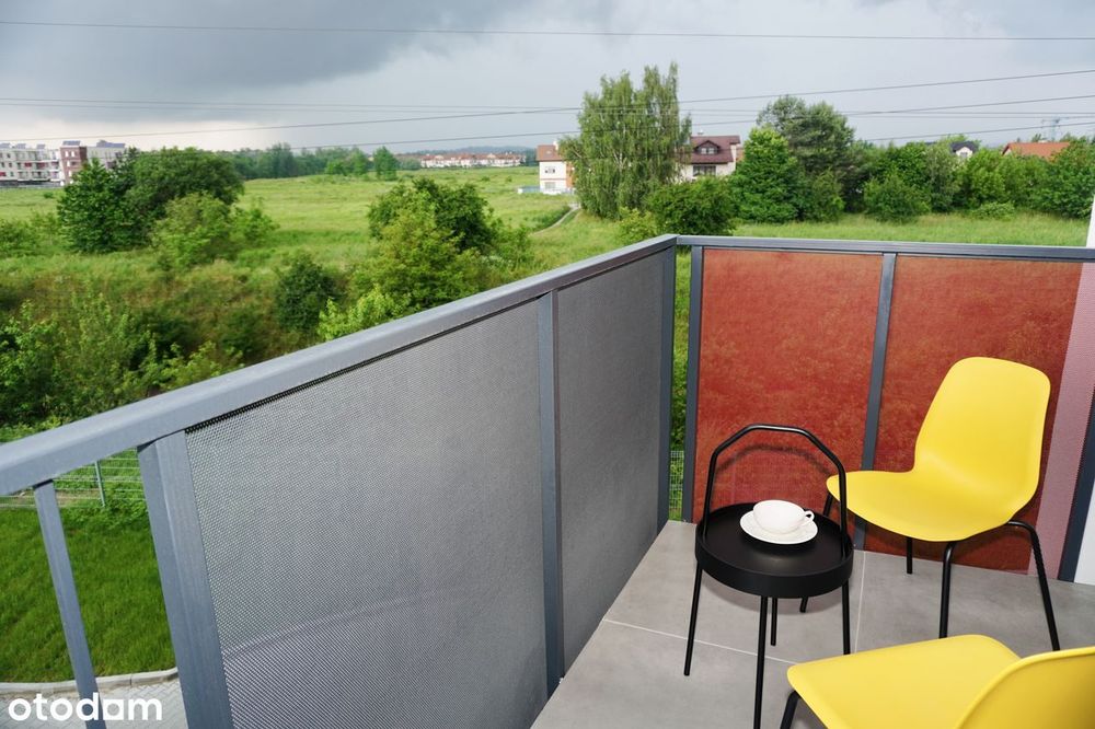 Mieszkanie 2 pokoje z balkonem i garażem w Krakowie