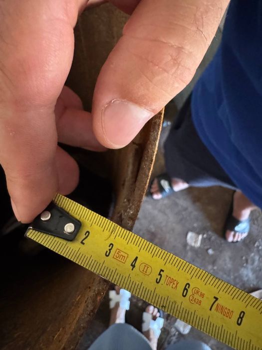 Труба міталева нова