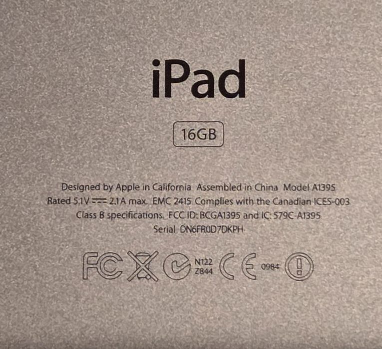 Ipad 2 gen 2011 r