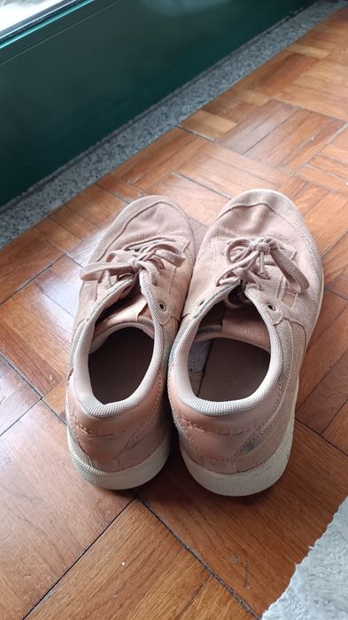 Sapatilhas bege Reebok