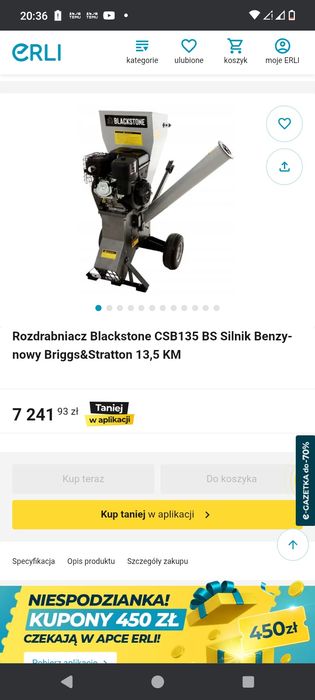 Rozdrabniacz do gałęzi spalinowy