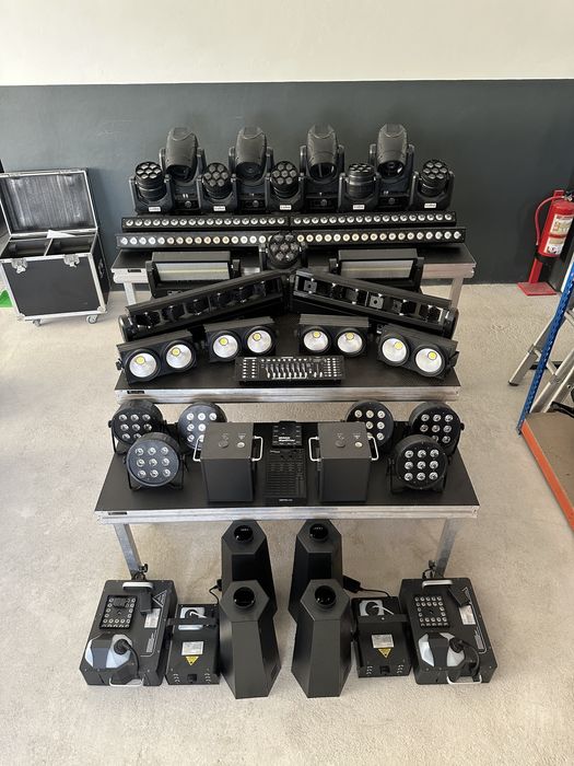 Moving Heads 10R, Wash Head Led, Focos Led, Laser, efeitos, etc