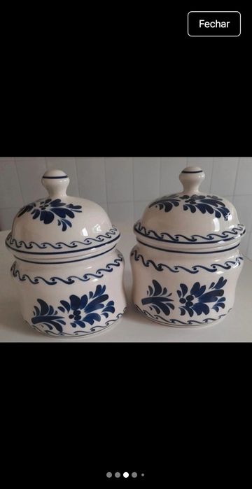 Conjunto de 5 peças de loiça de Viana