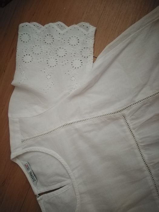 Blusa branca Tiffosi 11-12 anos