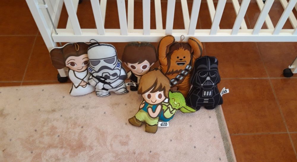 Star wars almofadas coleção