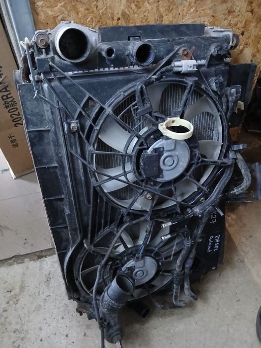 Wentylator chlodniczy TOYOTA AVENSIS Automat T27 2.0 D4D 09-