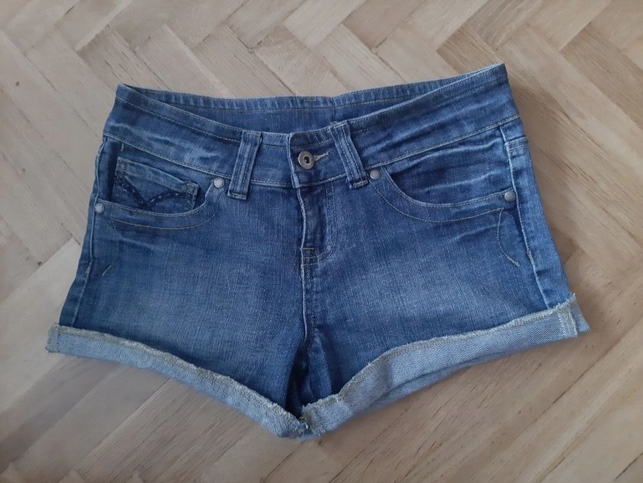 C&A spodenki jeansowe r. XS / S szorty