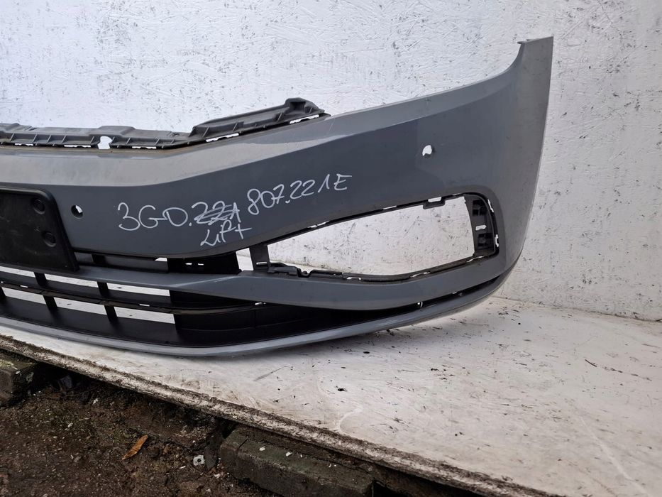 VW passat b8 lift 2020- 3g0807221e zderzak przód