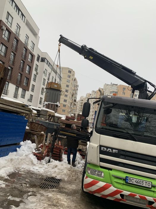 Послуги маніпулятора 6.7 м кузов 11 тн стріла 9 м