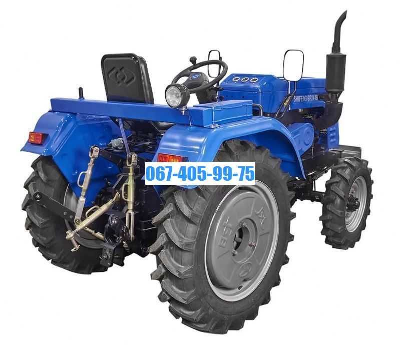 Мінітрактор Шифенг 244 Shifeng 244B - 4х4,Надійний + Доставка ДОДОМУ