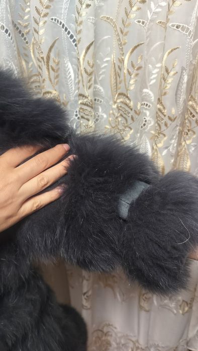 Шуба трансформер мех песца