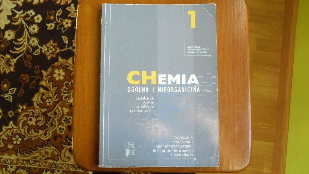 Chemia Ogólna i Nieorganiczna ; Kształcenie ogólne M. Litwin...
