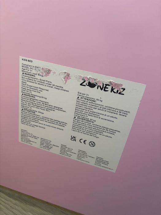 Cama infantil +3anos 143cmx74cm