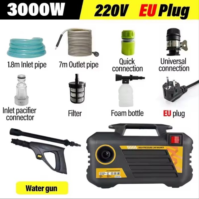 Lavadora de Alta Pressão 3000w