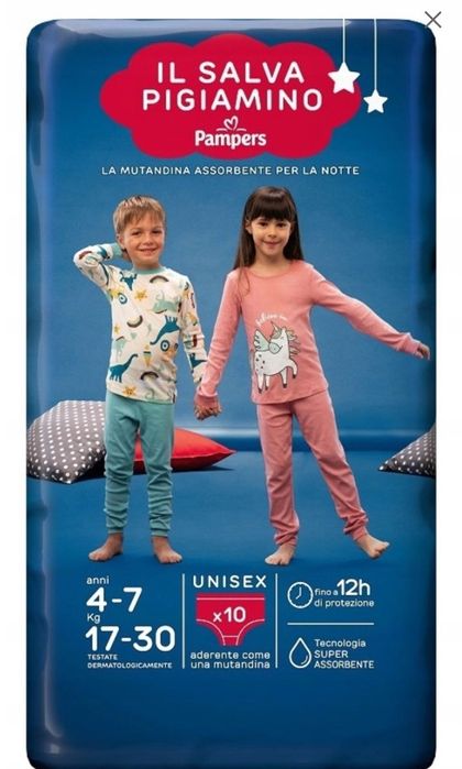 Pieluchomajtki Pampers Pants 60sztuk rozm.8