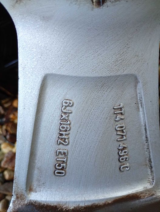 Felgi aluminiowe VW 16