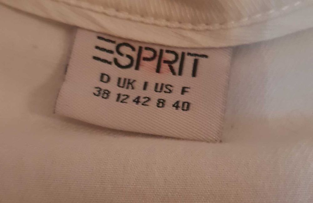 Biała bluzka ESPRIT