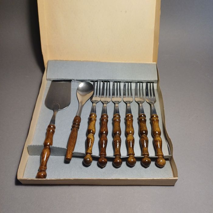 Zestaw do ciastek sztućce