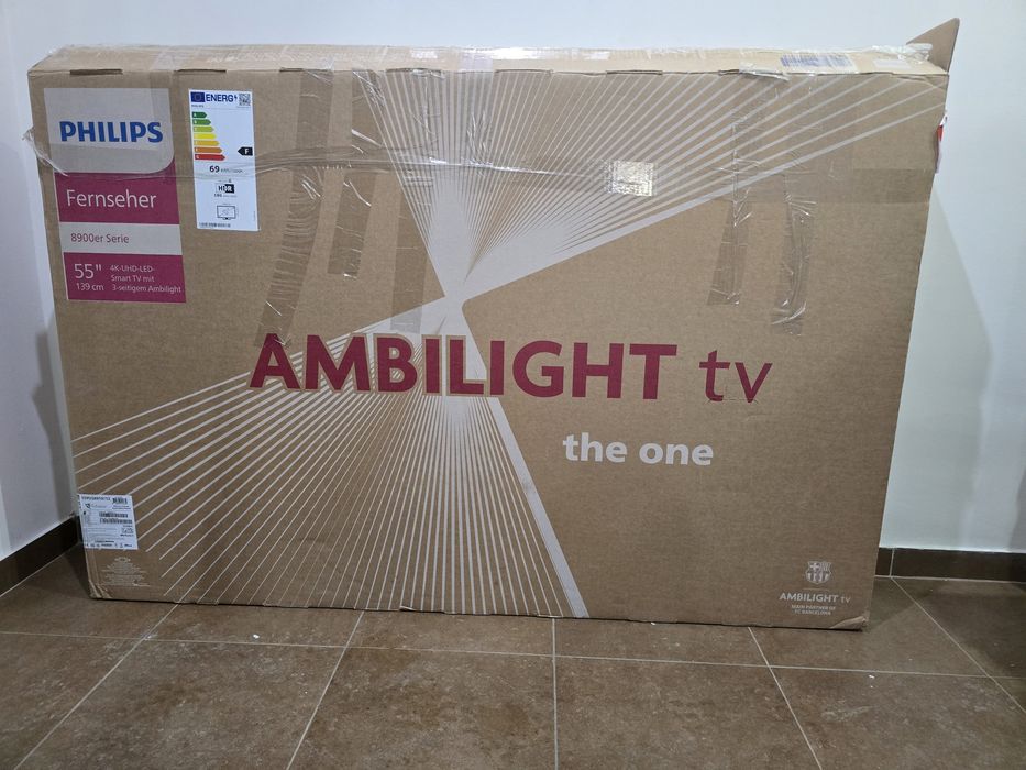 Telewizor Philips 55 cali 4K Matryca 144Hz Ambilight x3 NOWY