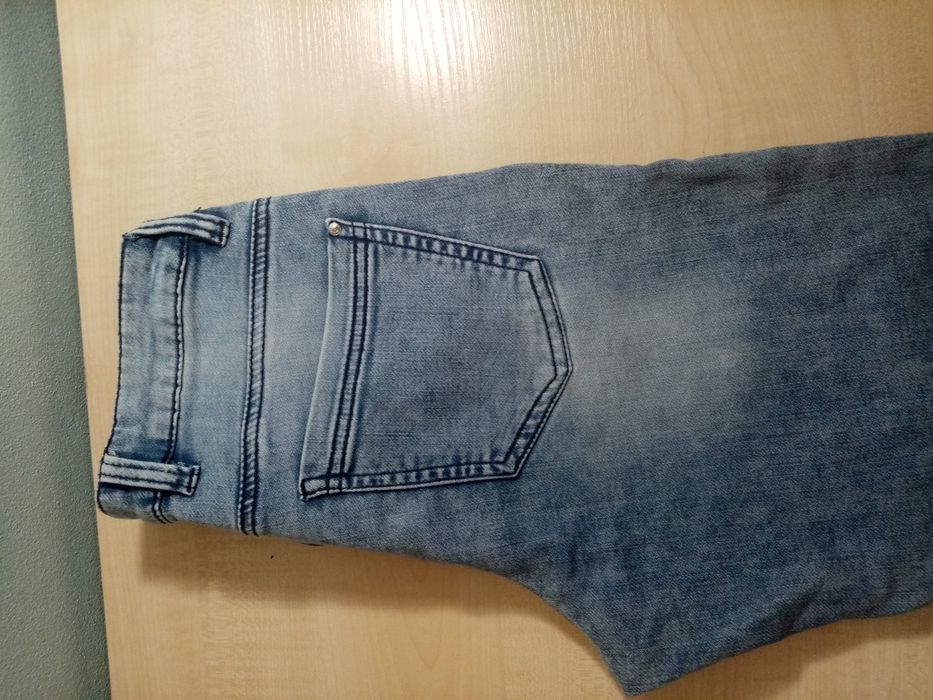 Spodnie Jeansy Marmurki 38