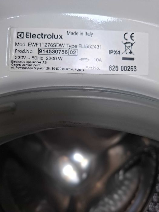 Pralka Electrolux EWF11276